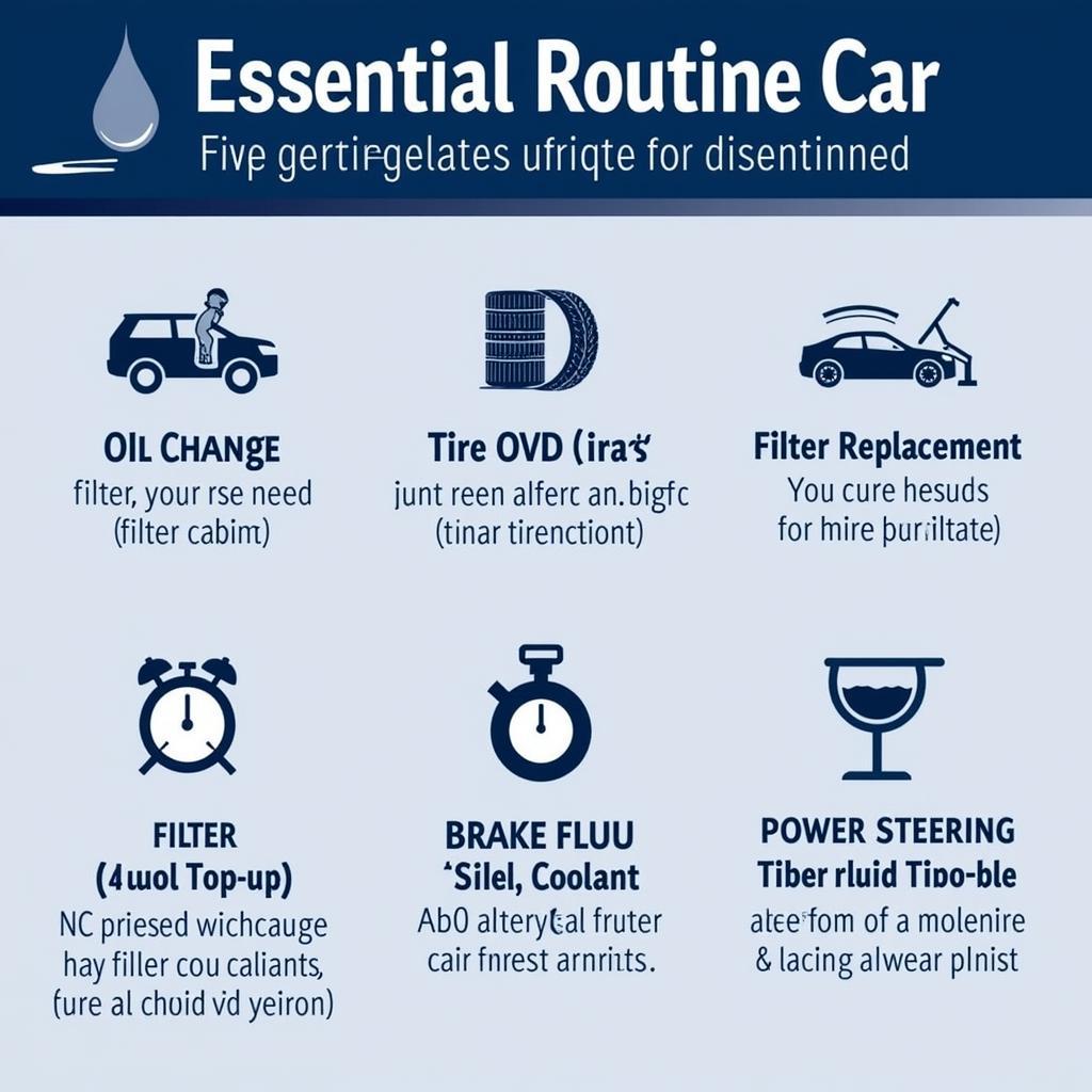 Routine Car Maintenance Checklist