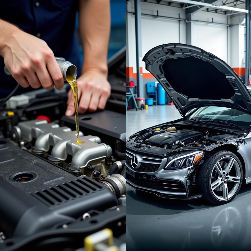 Routine Car Maintenance vs. Major Repairs