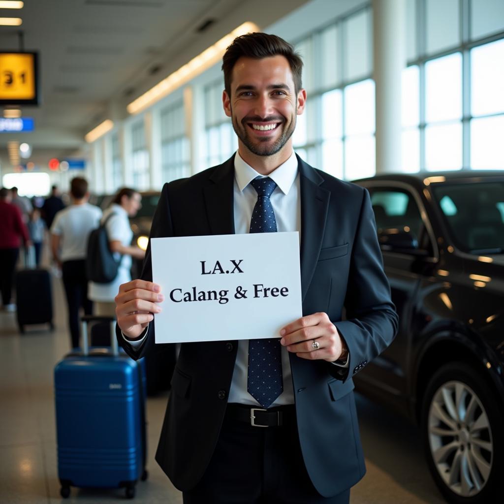 San Diego to LAX Car Service Meet and Greet at Baggage Claim