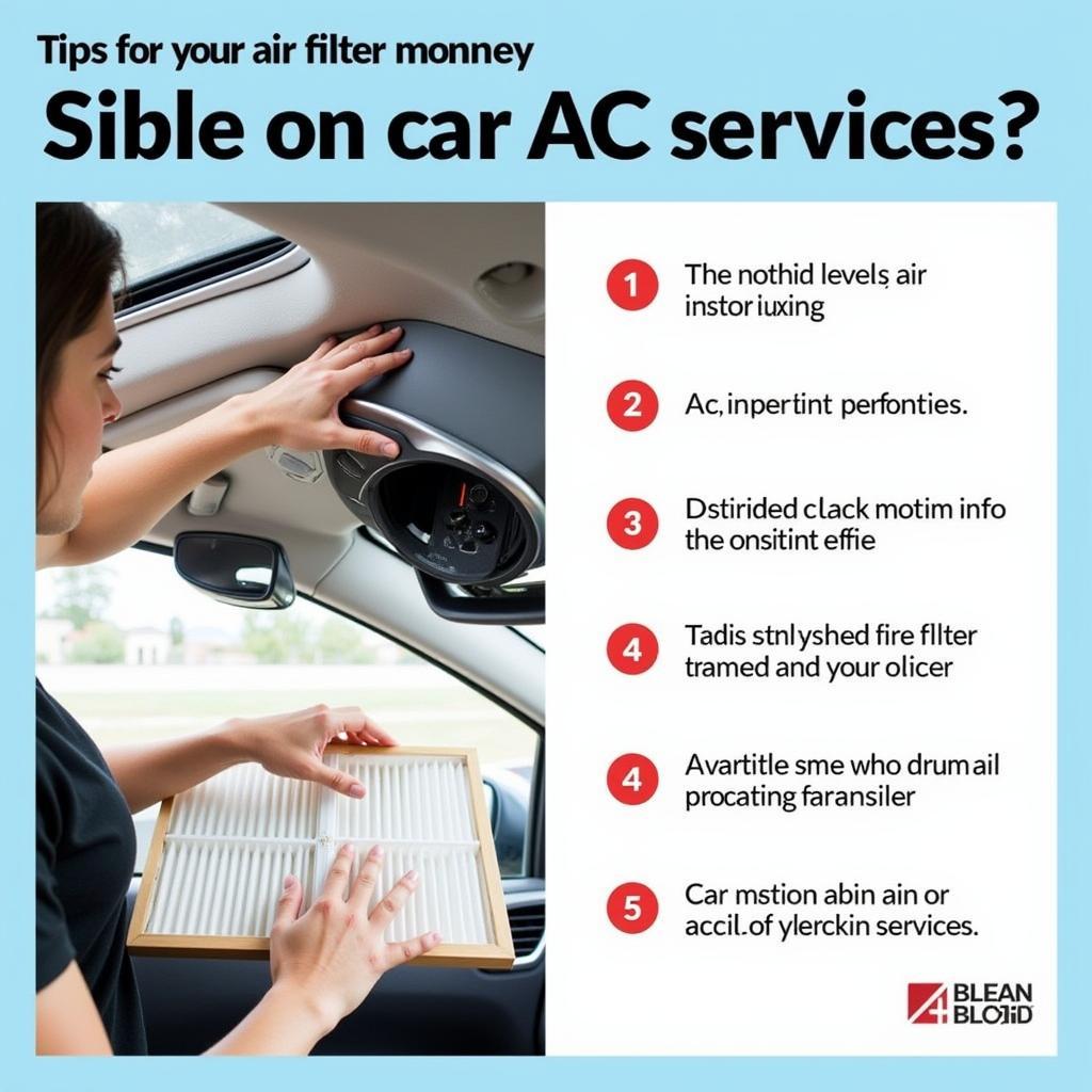 Tips for Saving Money on Car AC Service