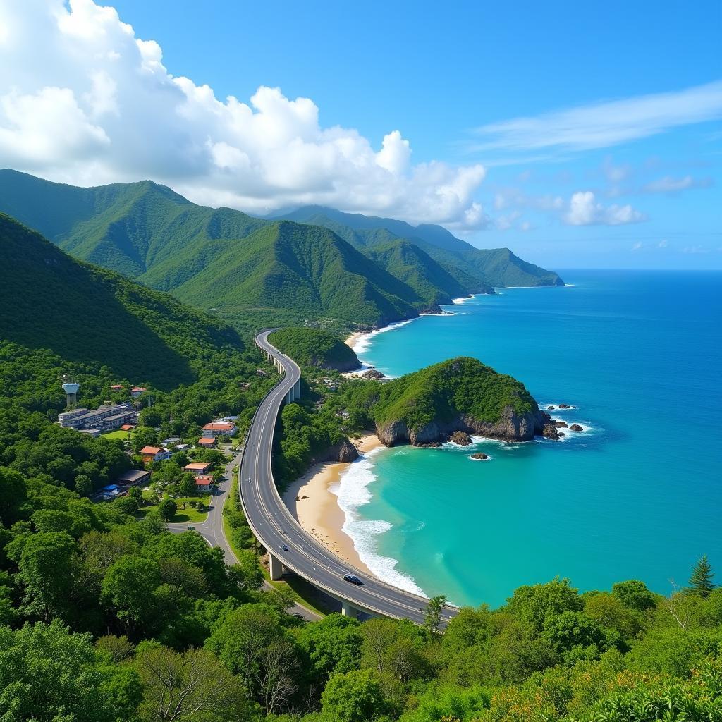 Scenic Highway from Santo Domingo to La Romana