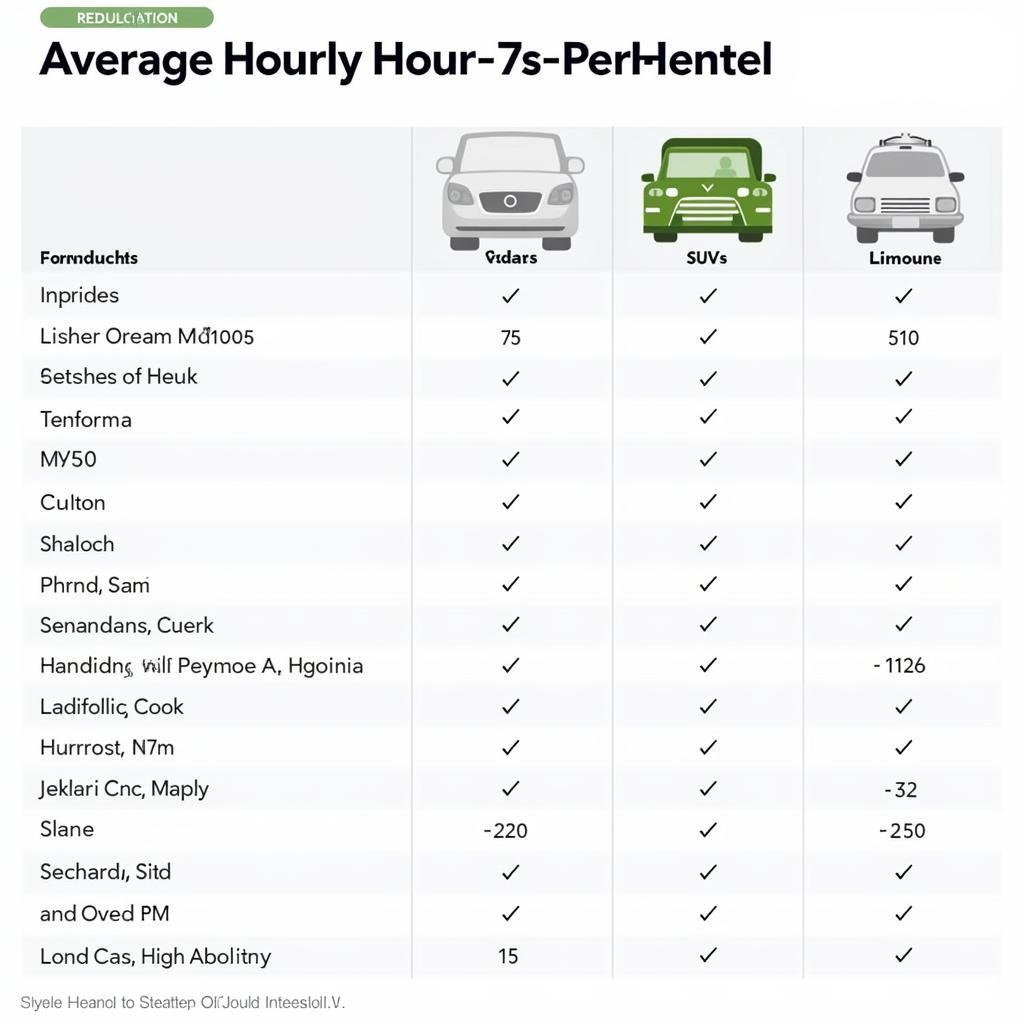 Seattle Car Service Pricing: Comparing rates for different vehicle types