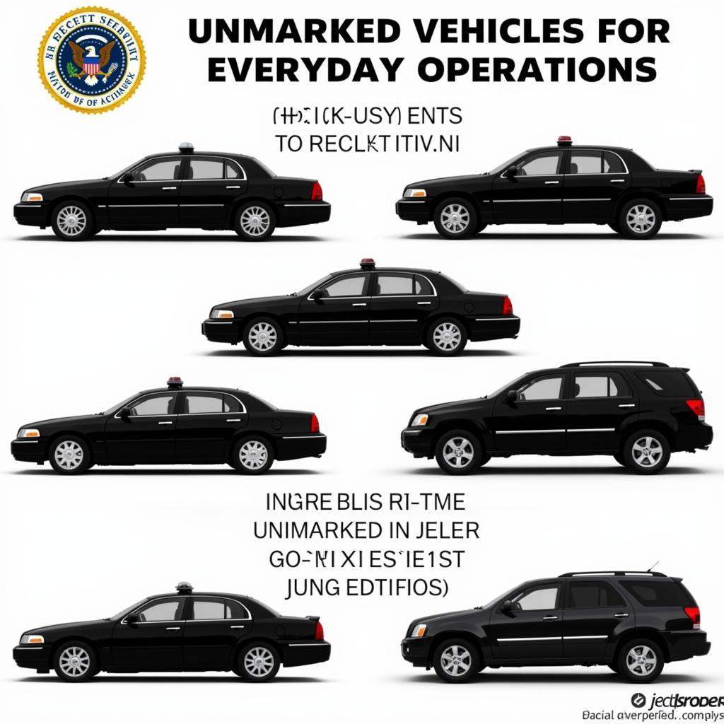 Secret Service Unmarked Vehicles