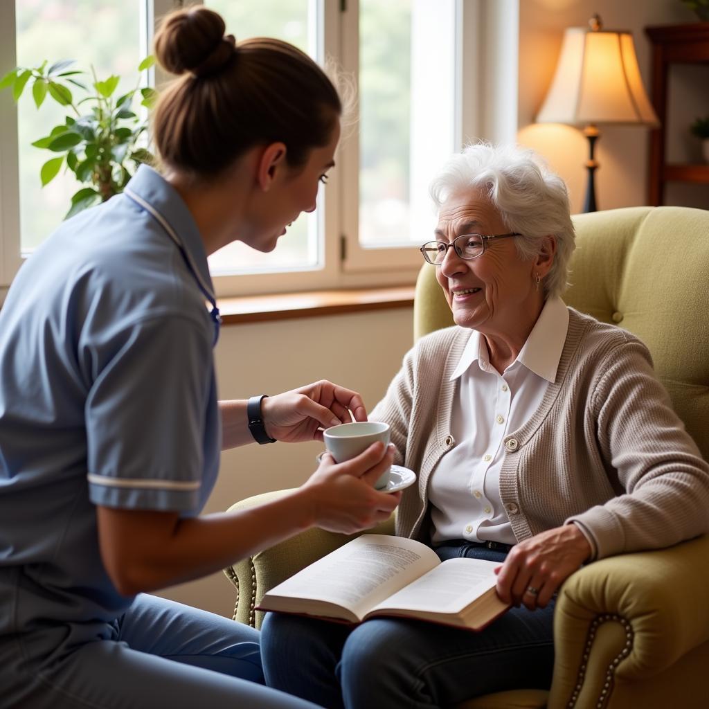 Senior Receiving Home Care in Hanover, PA