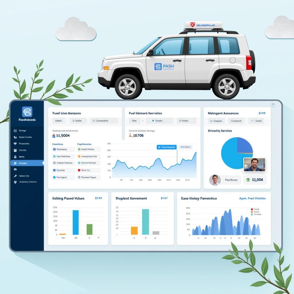 Service Car Fleet Management Software Screenshot