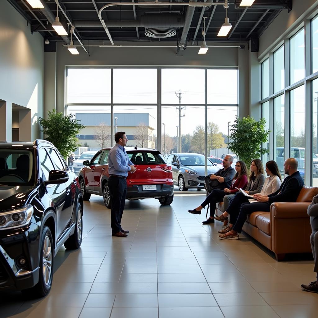 Service department transformed into a sales hub