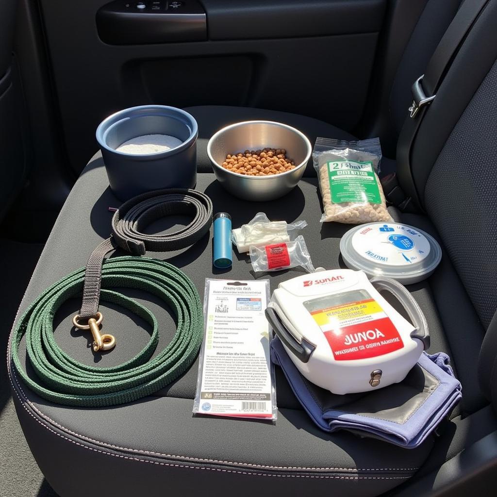 Essential Supplies for Traveling with a Service Dog in a Rental Car