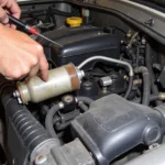 Replacing a Serviceable Fuel Filter