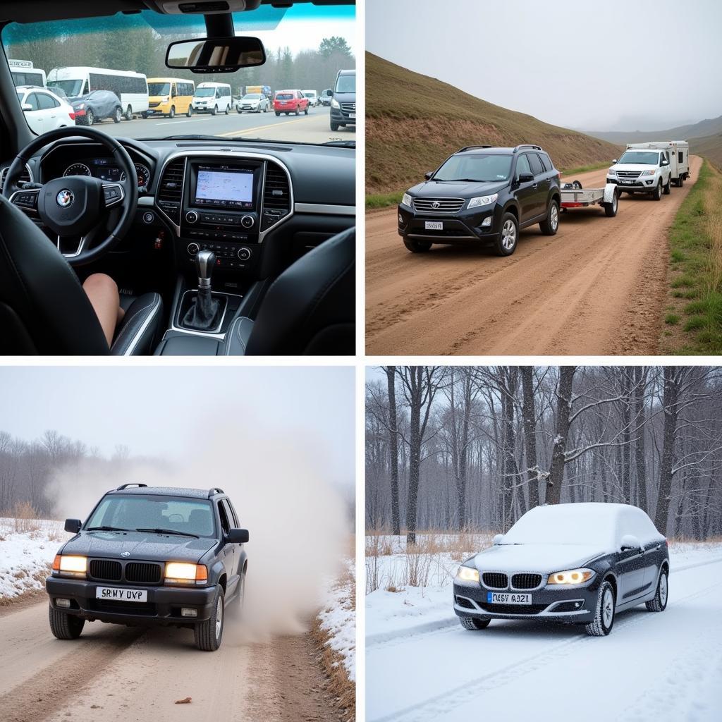 Examples of Severe Driving Conditions