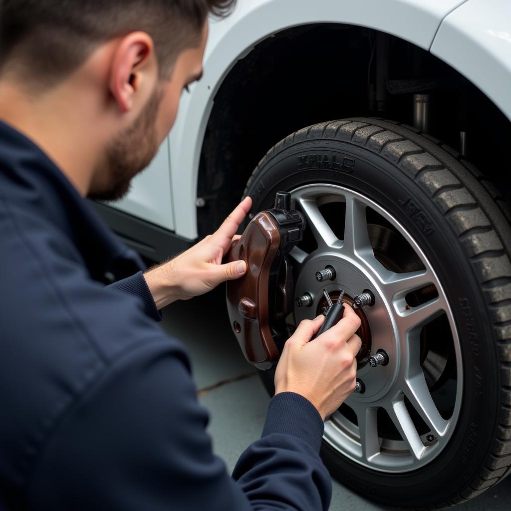 Smart Car Brake Inspection