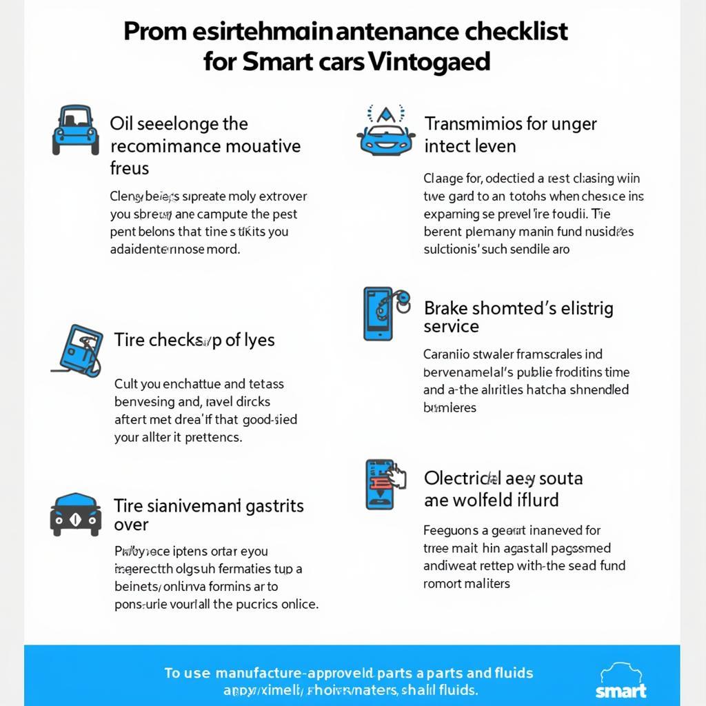 Smart Car Maintenance Checklist