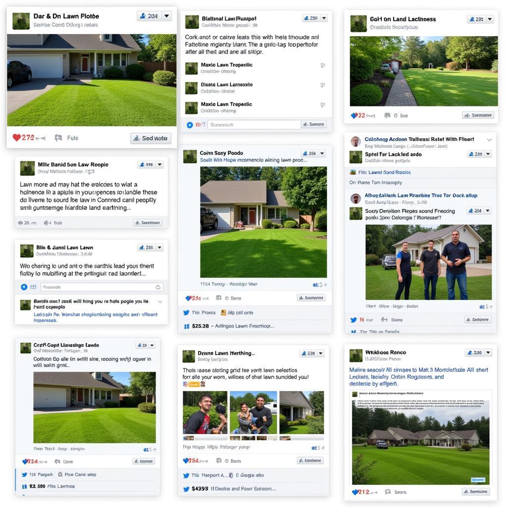 Engaging Social Media Posts for Lawn Care Businesses