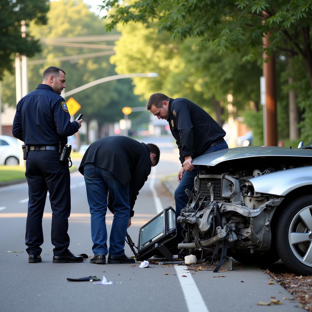 St. Petersburg Car Accident Scene Investigation