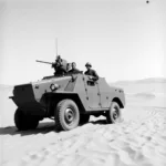 Staghound Armored Car in North Africa