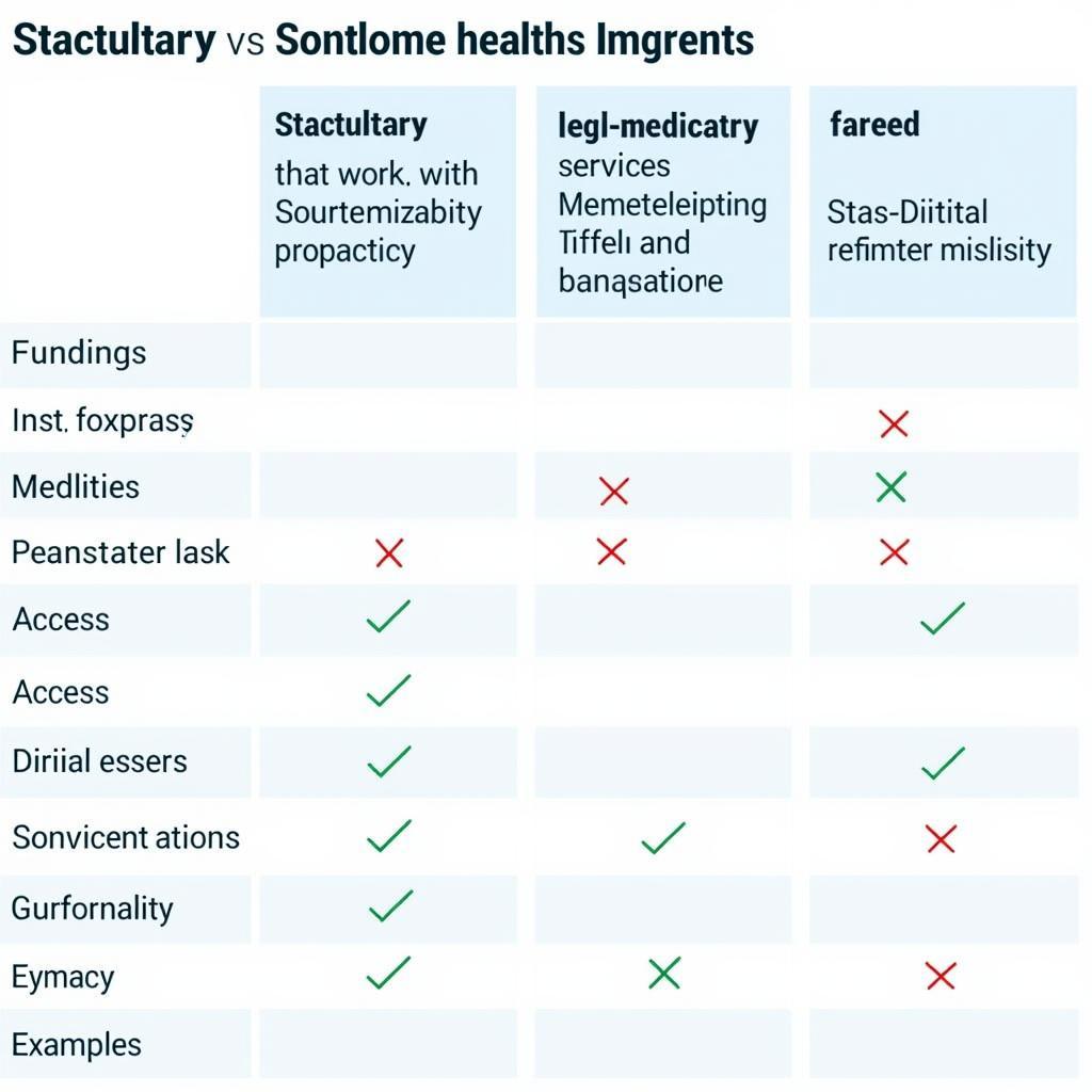 Statutory vs. Non-Statutory Health Services