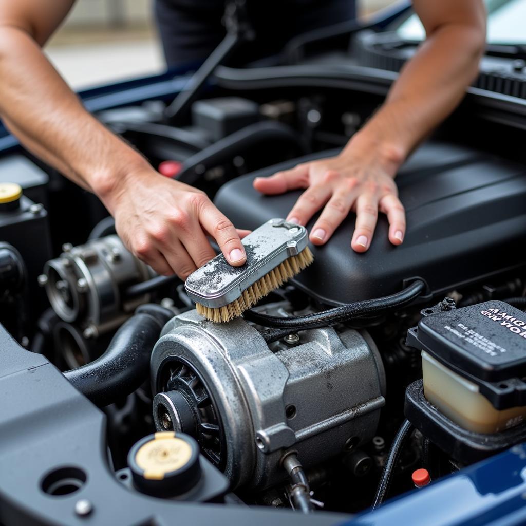 Sydney Car Detailing Engine Cleaning