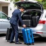 Tipping a Car Service Driver for Luggage Assistance