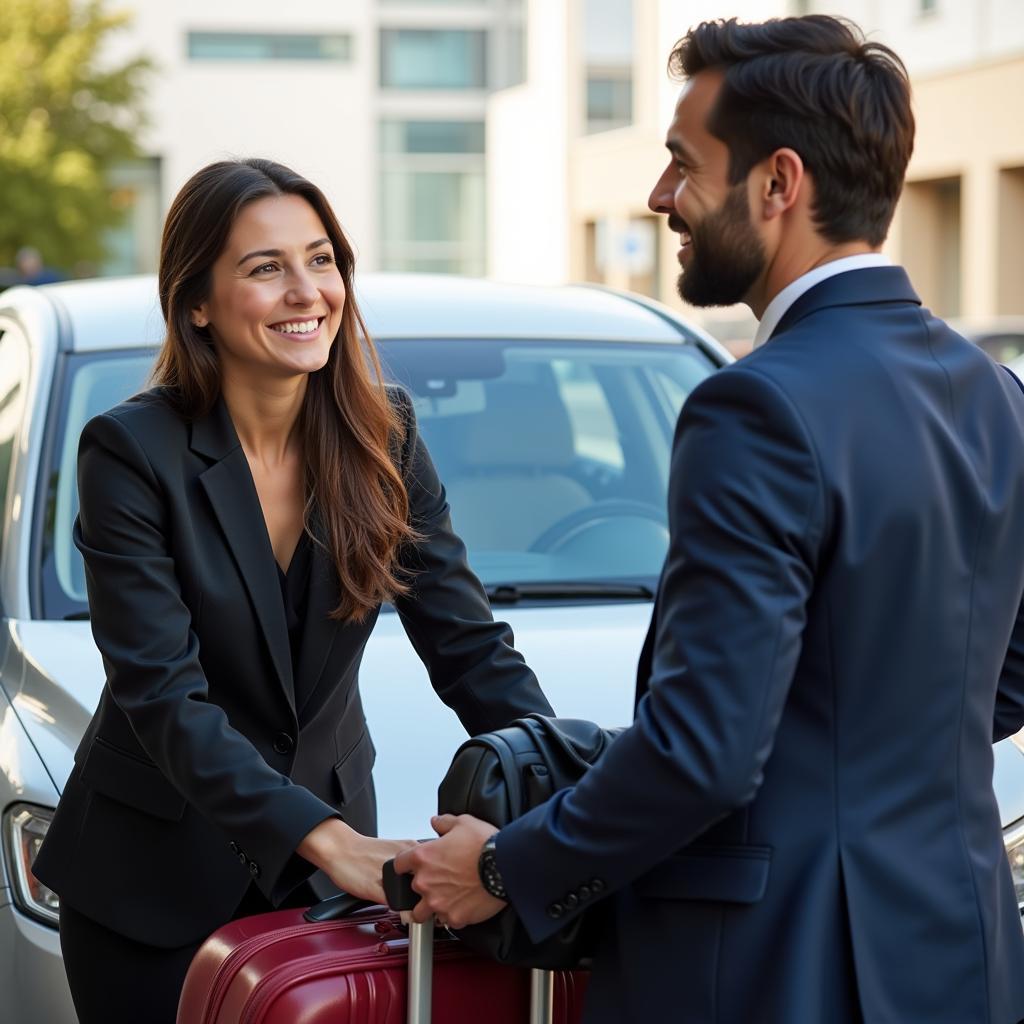 Tipping a Car Service Driver for Luggage Assistance