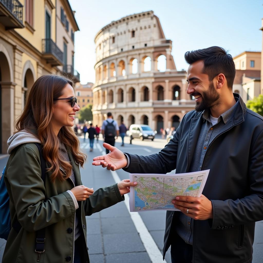 Tipping Car Service During Rome City Tour