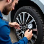 Checking Tire Condition and Pressure