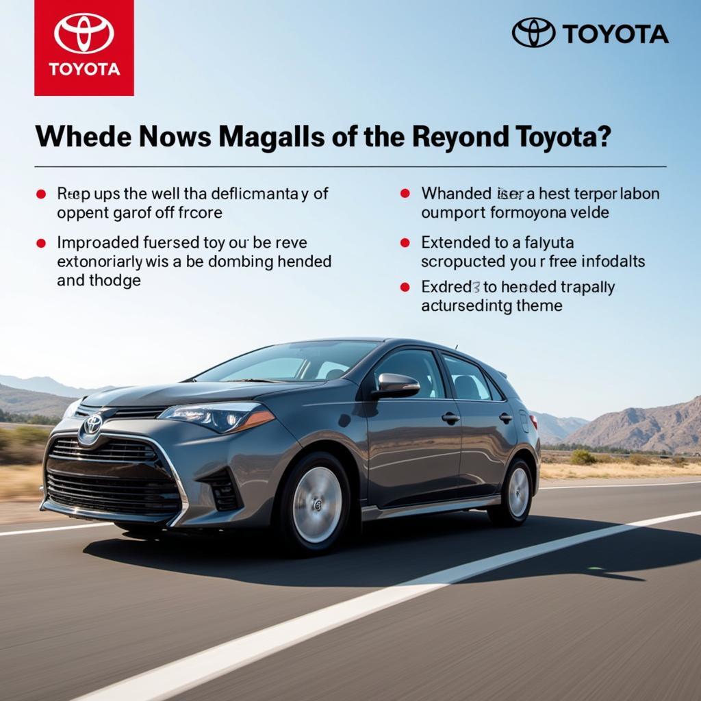 Importance of Regular Toyota Maintenance