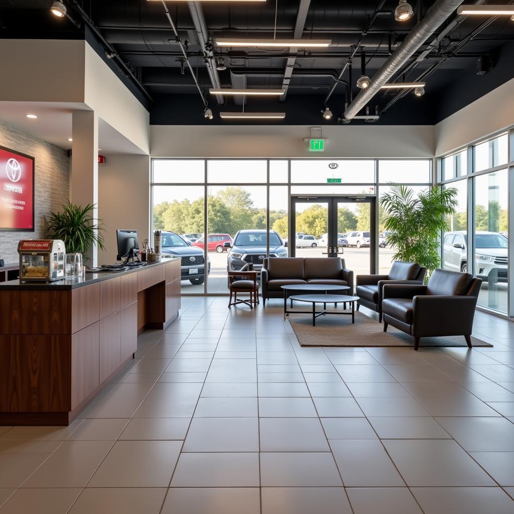 Toyota Service Center Waiting Area