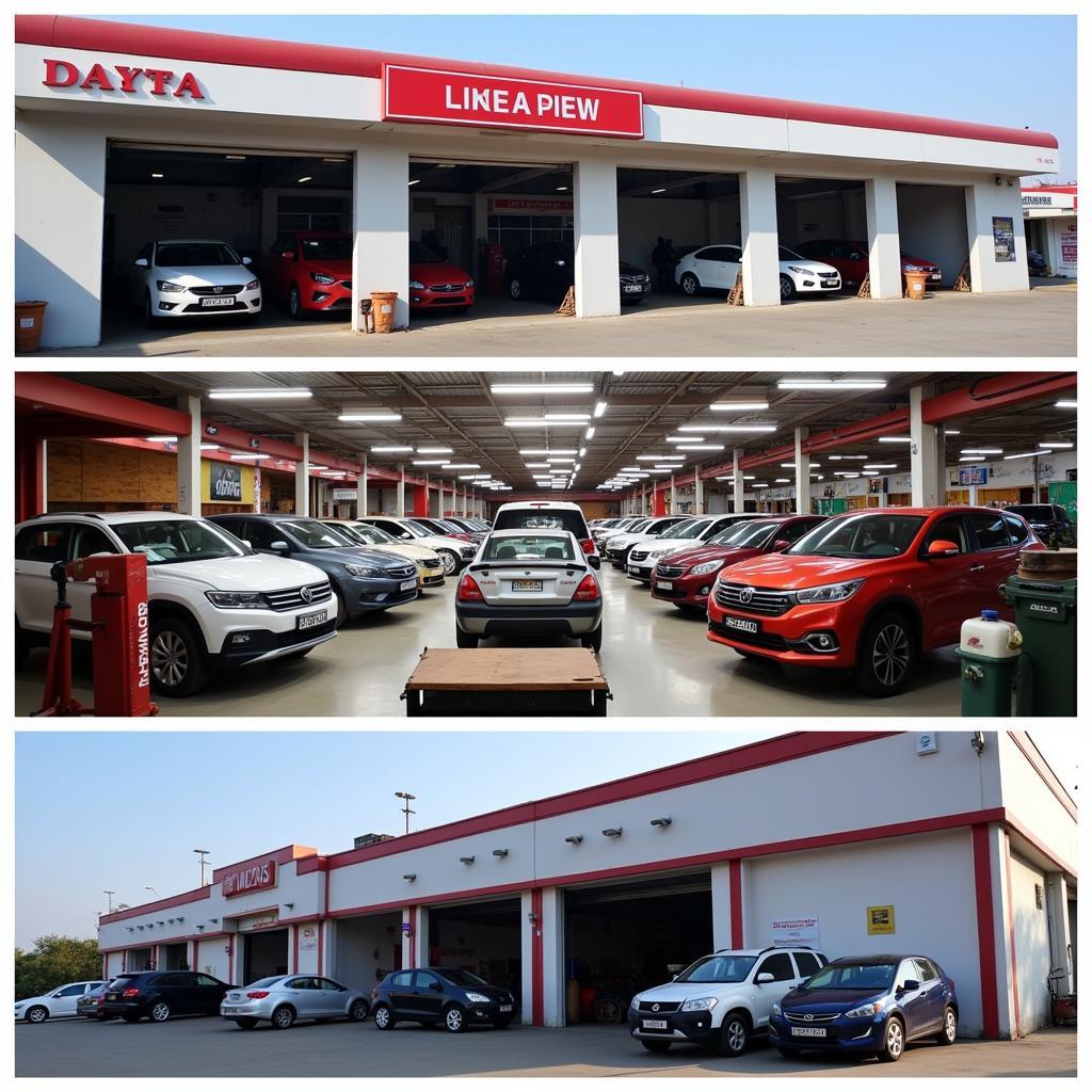 Different types of car service centers in Subramanyapura - authorized, multi-brand, independent