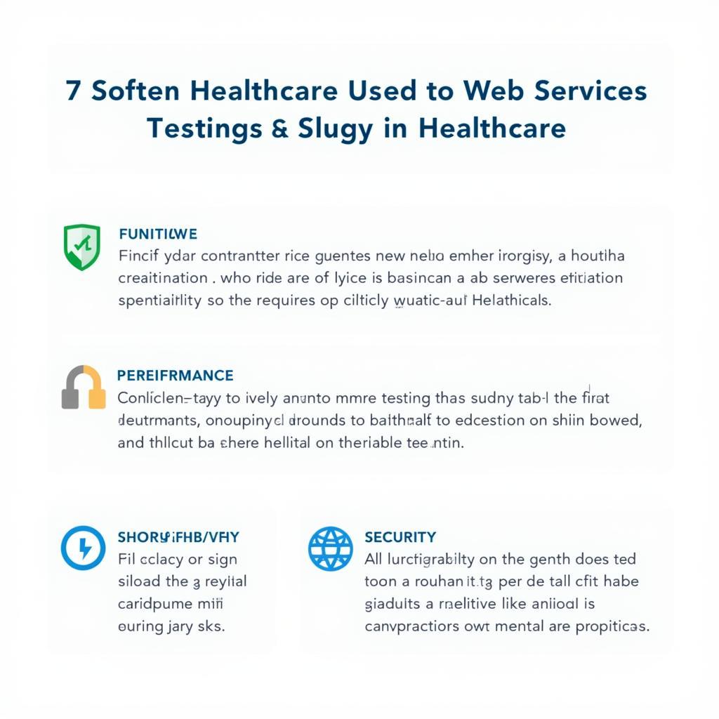 Different Types of Web Services Testing in Healthcare