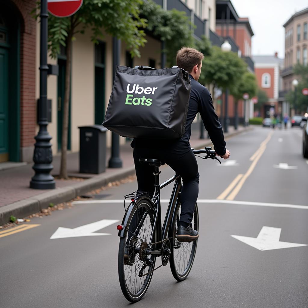 Uber Eats Delivery in New Orleans