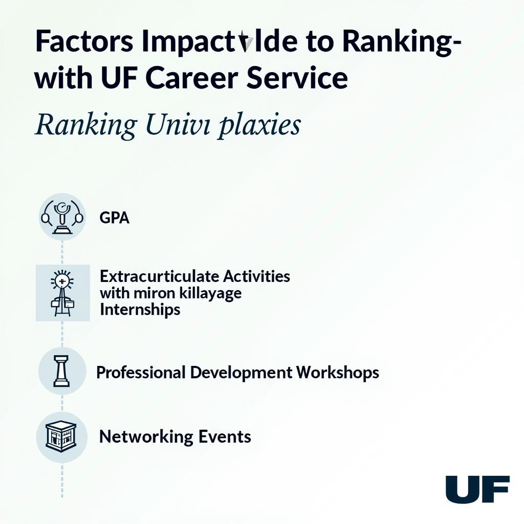 Factors Influencing UF Career Services Ranking