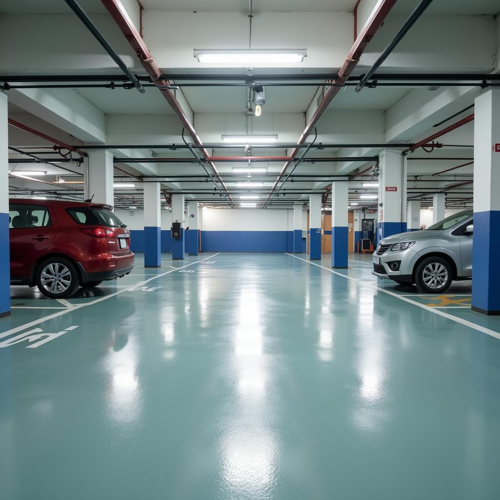 Cleaning Services for Underground Car Parks