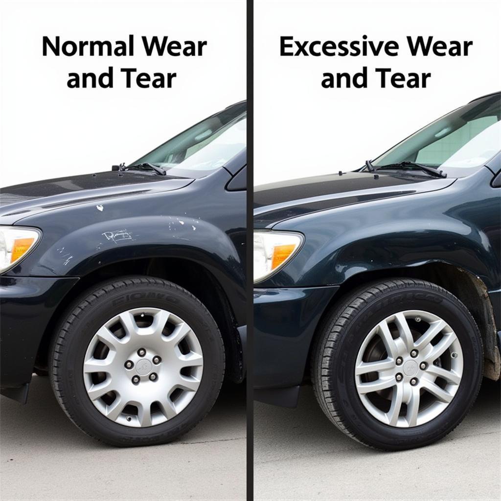 Understanding Wear and Tear on a Car Lease