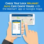 Checking Walmart Auto Care Center Hours by Location