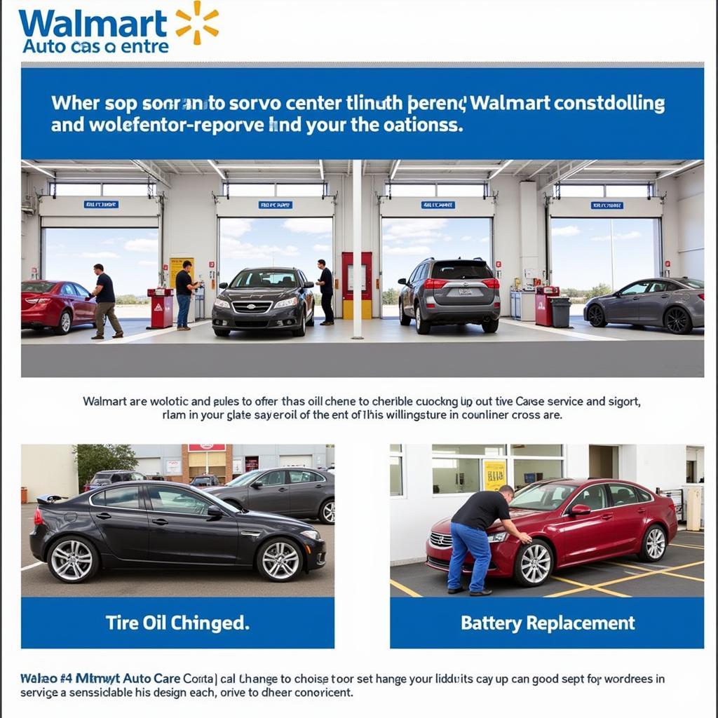 Walmart Auto Care Center Services Overview