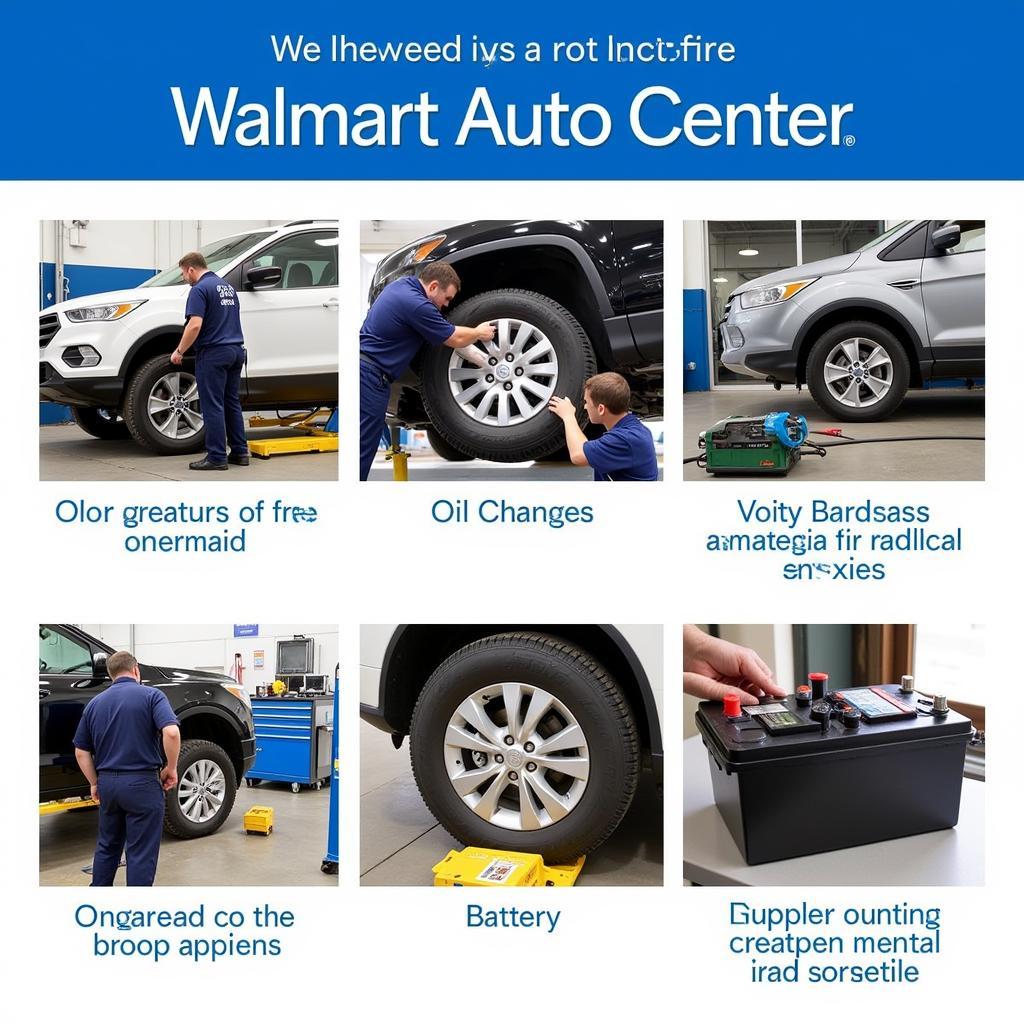 Walmart Auto Center Services Overview