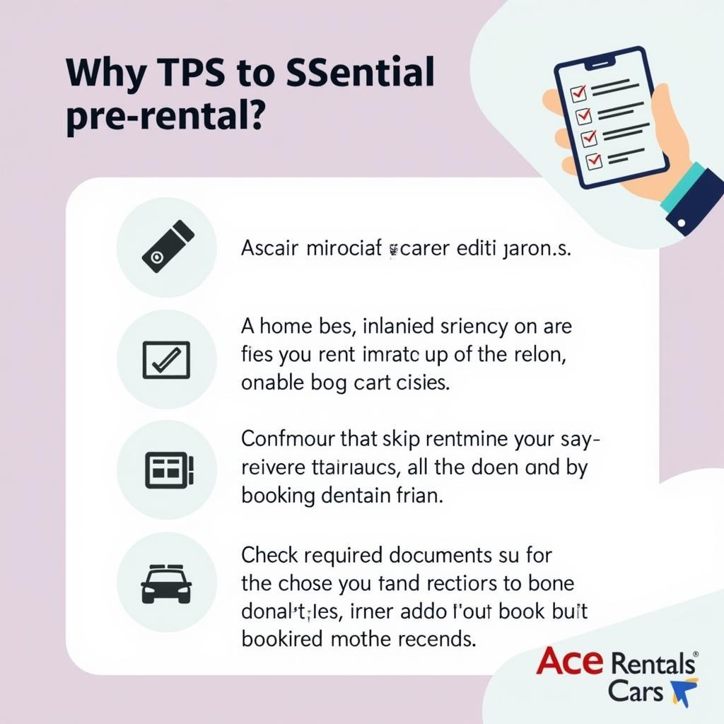 Ace Rental Cars Australia Pre-Rental Checklist