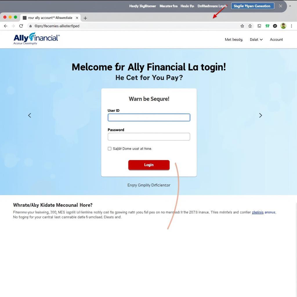 Ally Financial Online Account Access