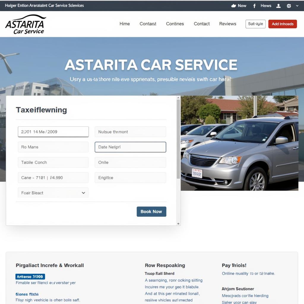 Easy online booking for Astarita Car Service in Sorrento