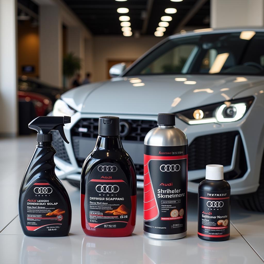 Audi car care products available at a Beverly Hills dealership