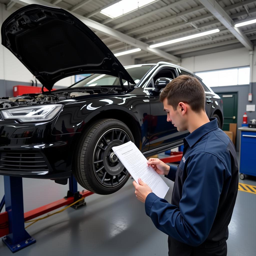 Thorough Inspection of an Audi in Camberley