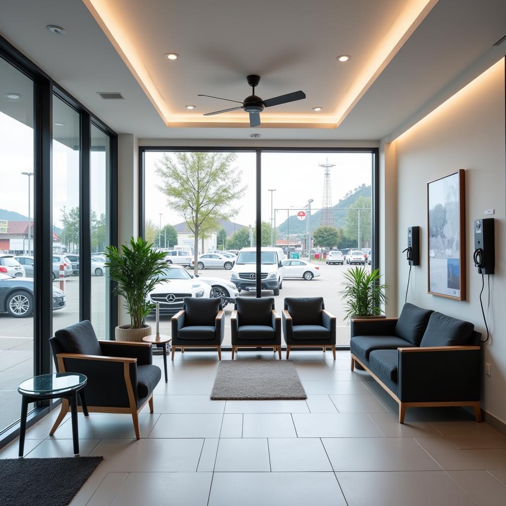 Comfortable Customer Waiting Area in Pipera