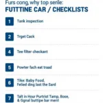 Auto Gas Car Service Checklist