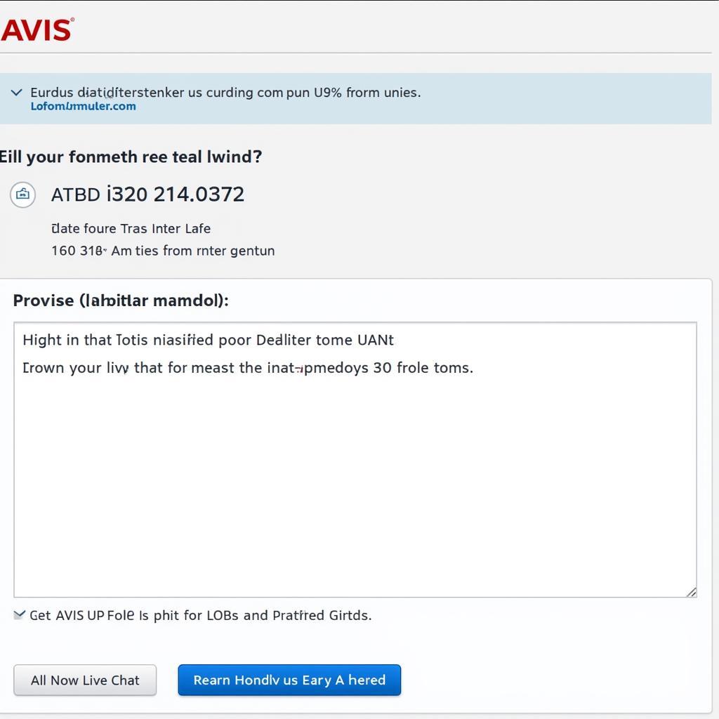 Navigating Avis Customer Service Options on their Website