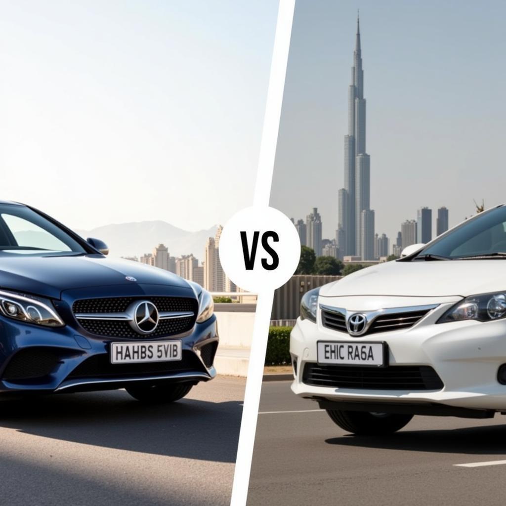 Luxury vs. Economy Car Rentals in Bahria Town Lahore