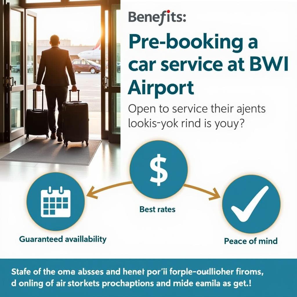 Benefits of Pre-booking Car Service at BWI: Guaranteed Availability, Best Rates, Peace of Mind