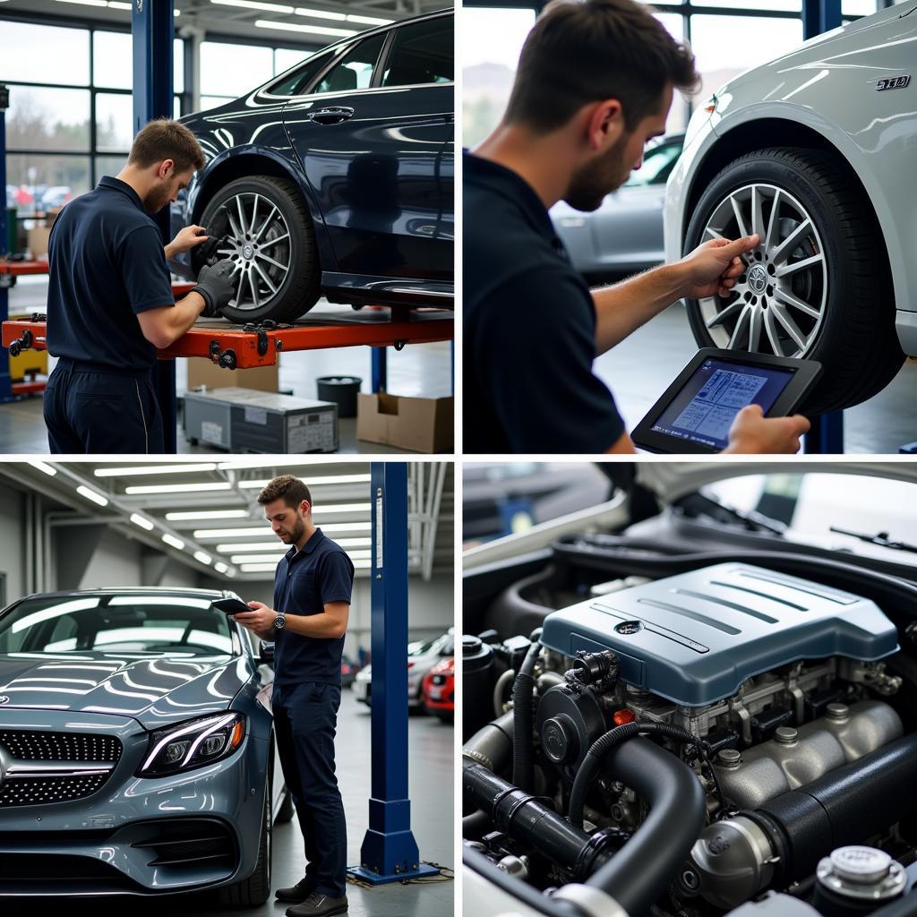 Range of Services Offered by a Benz Car Service Center