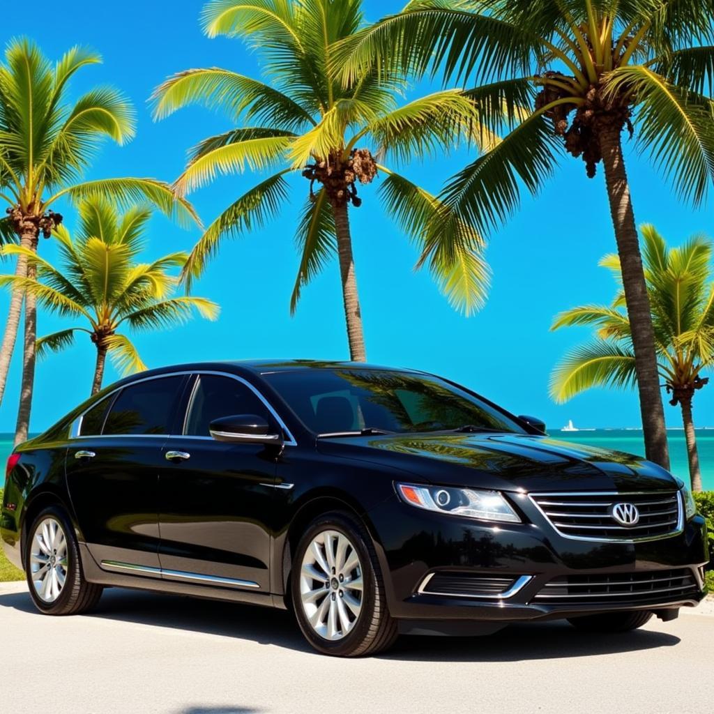 Luxury Sedan Car Service to Key Largo