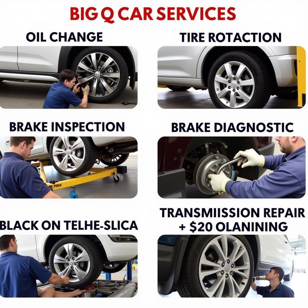 Big Q Car Service Inc Services Overview