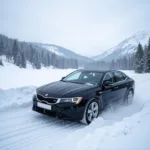 Black Car Service in Jackson Hole Winter