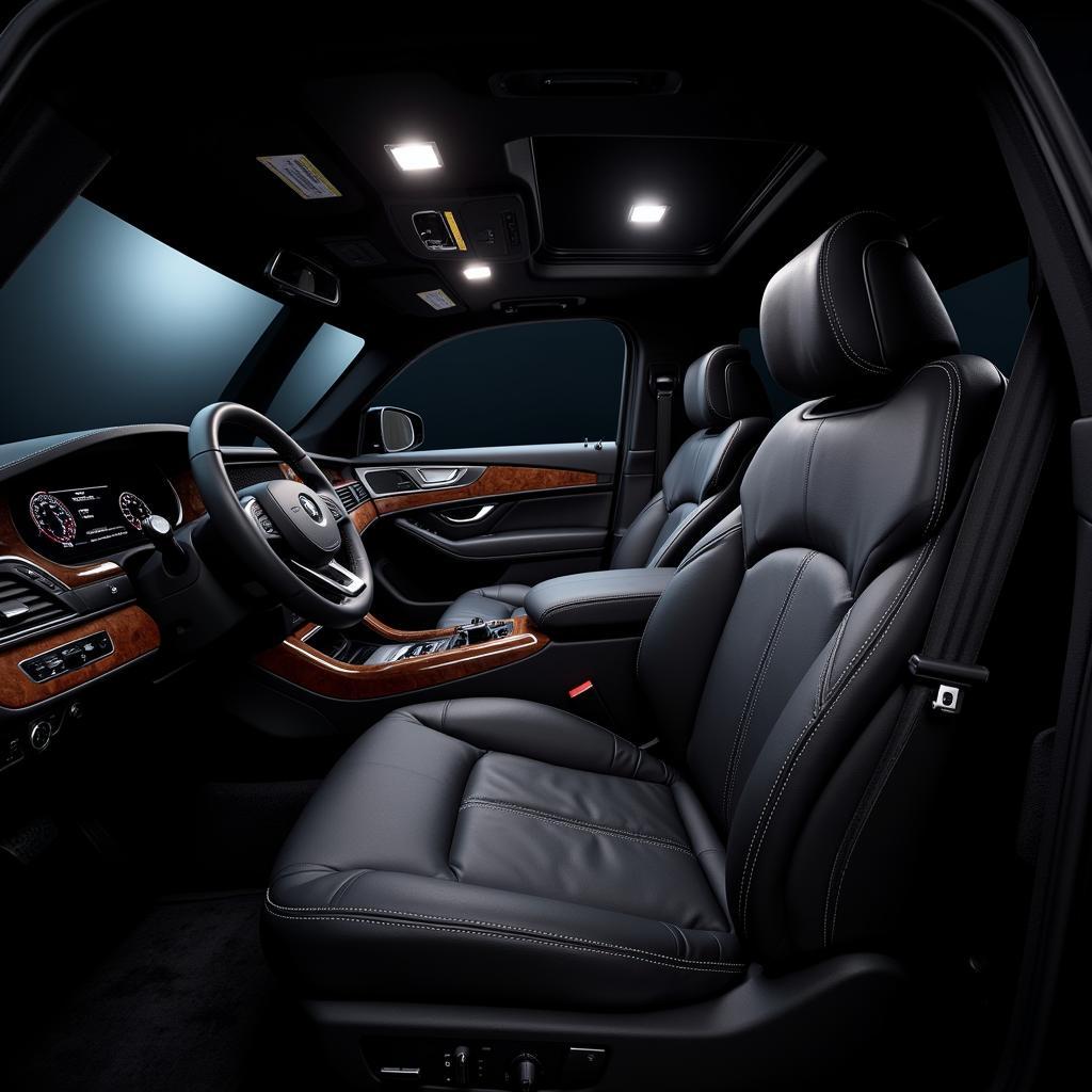 Black Car Service O'Hare - Luxurious Interior